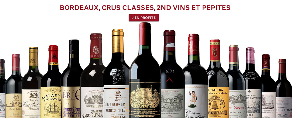Bordeaux, Crus Classés et 2nd Vin